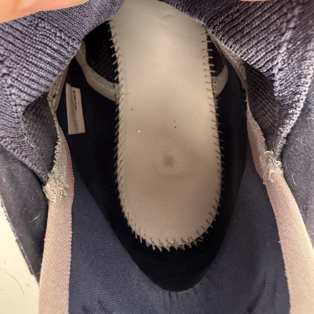 New Balance OMN1S Shoes Mens Size 12.5 Navy Gray Basketball UMaine Team BBOMNXNG